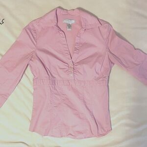 G. H. Bass & Co. Pink Collared Shirt XS